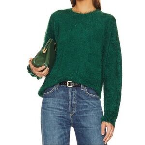 Show Me Your MuMu Green Eyelash Sweater